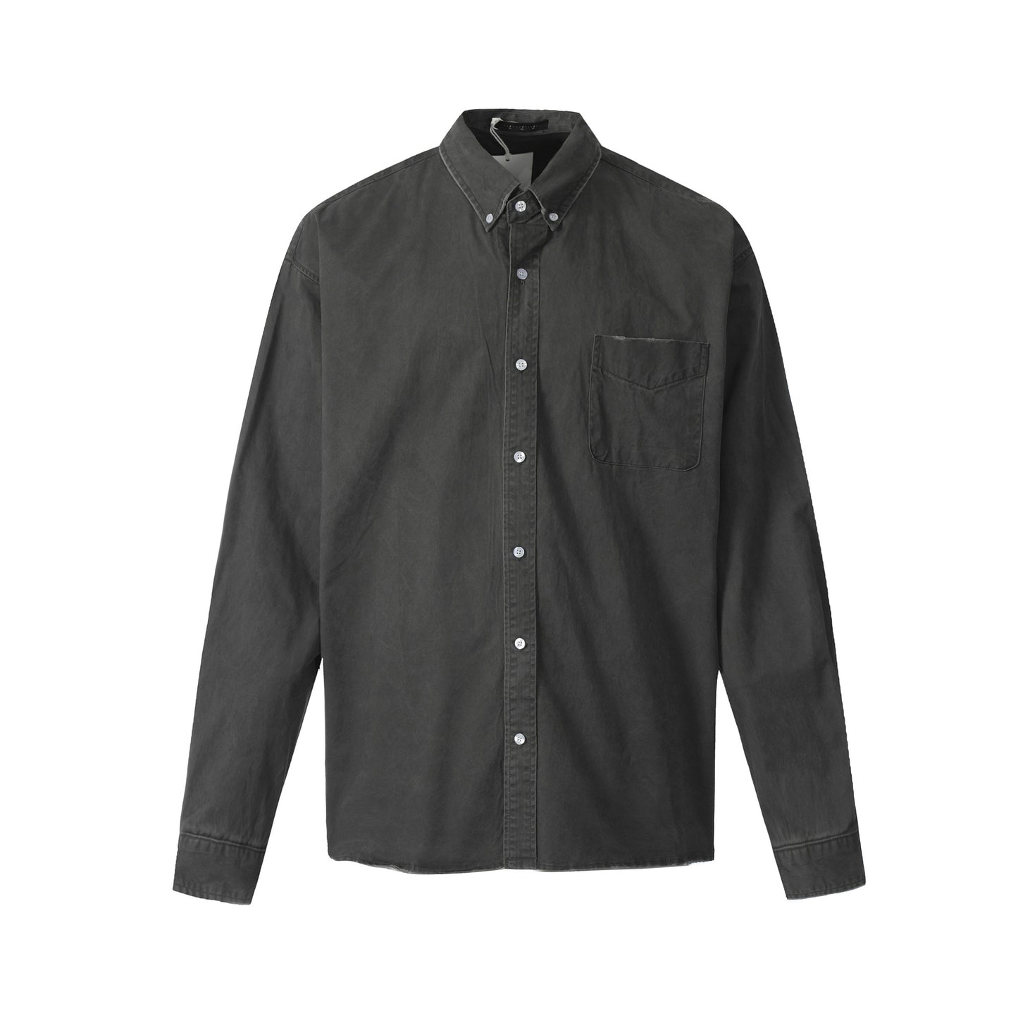 Long Sleeve Shirt for Men and Women Loose Casual Versatile Lazy Style Trendy Blouse