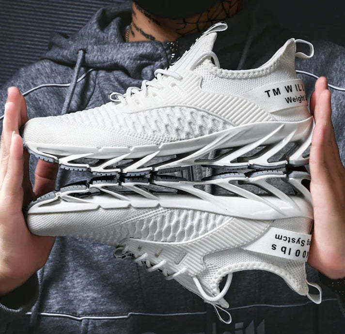 Men's Breathable Knitted Sneakers for Autumn 2019
