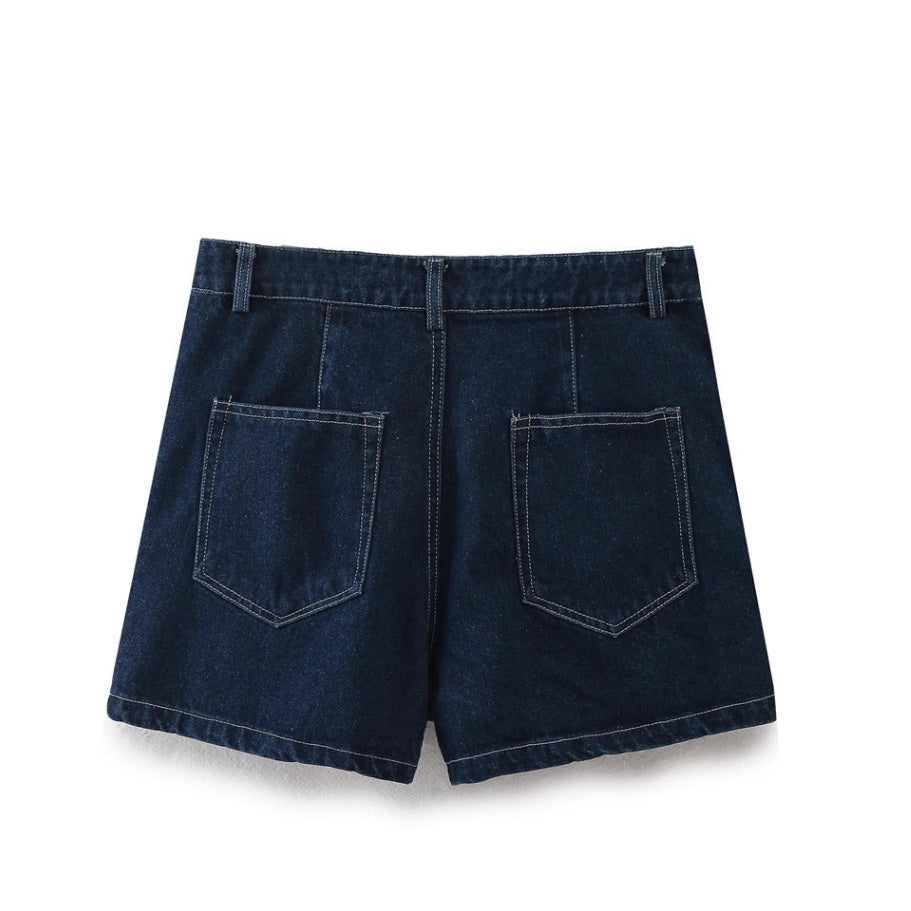 Short Denim Shirt for Women