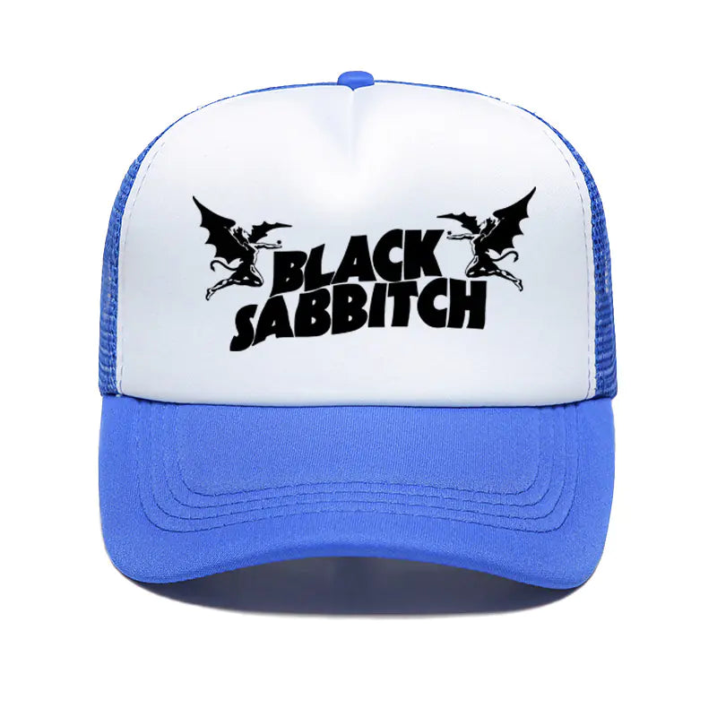 Black Sabbath Mesh Baseball Cap - Heavy Metal Style