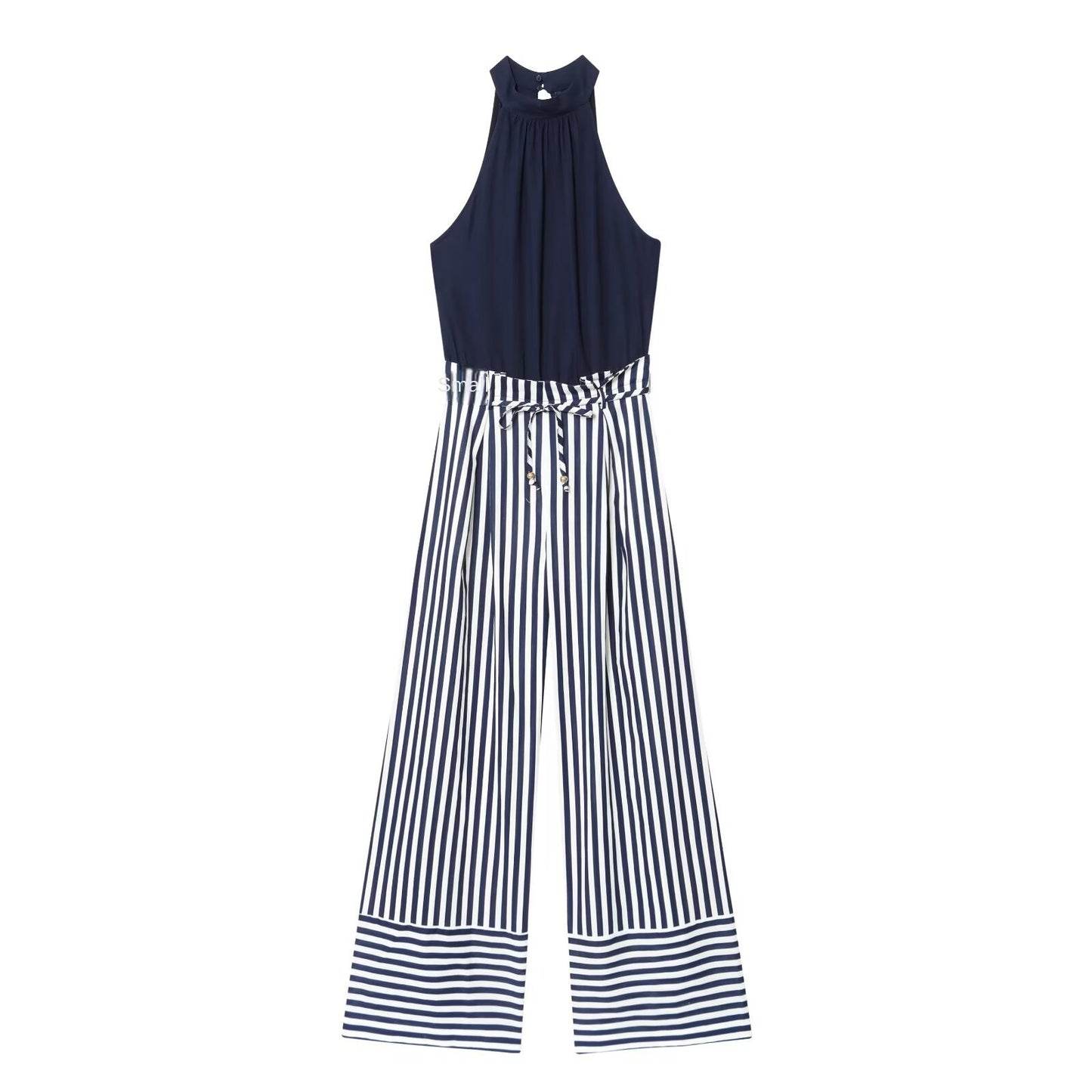 Women's Fashion Casual Linen Blend Long Jumpsuit
