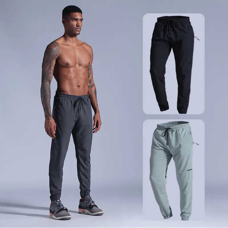 Men's Summer Quick-Dry Ice Silk 3/4 Pants