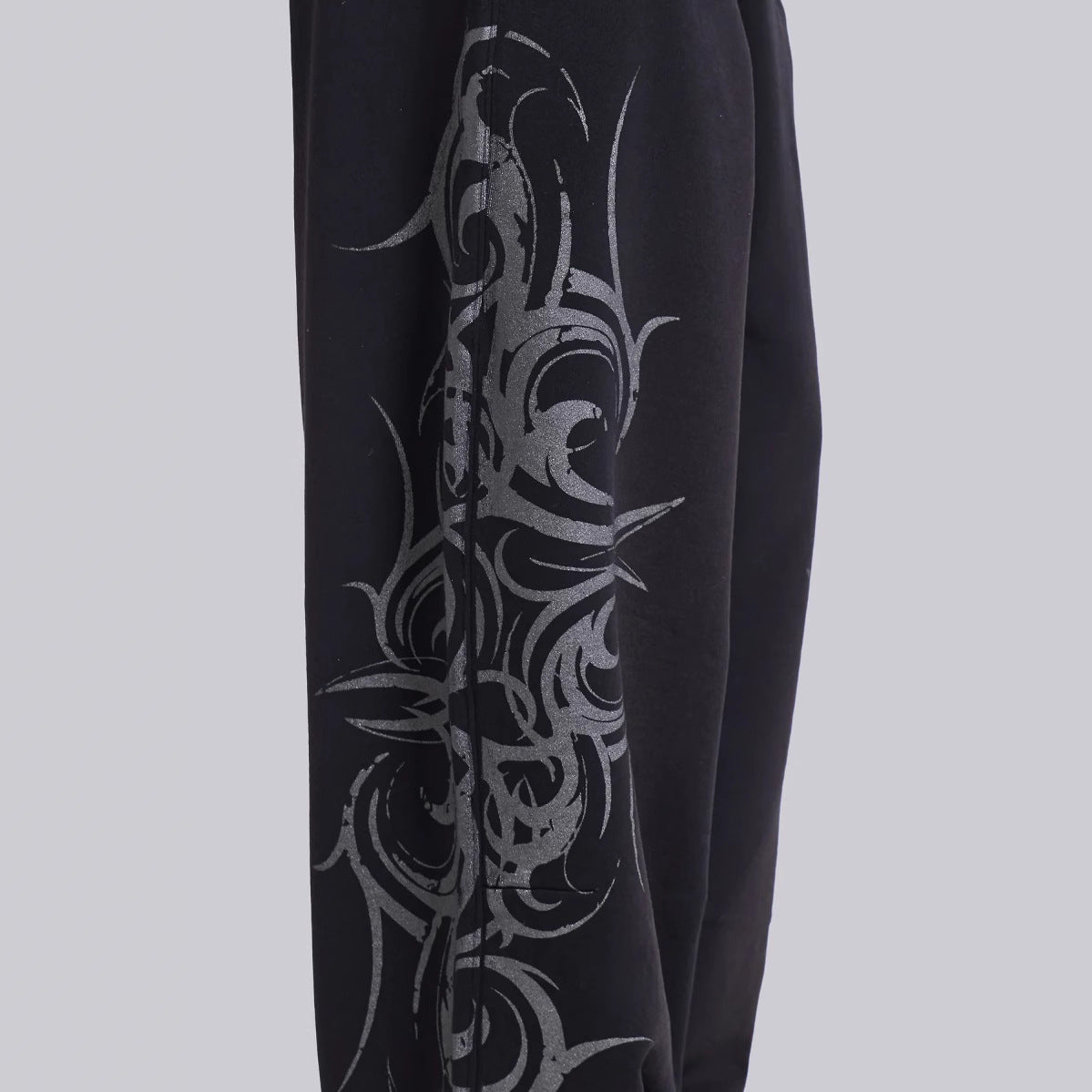 Print Sweatpants Streetwear Spicy Girl Hip Hop Casual Wide Leg Pants Loose Long Pants Trendy