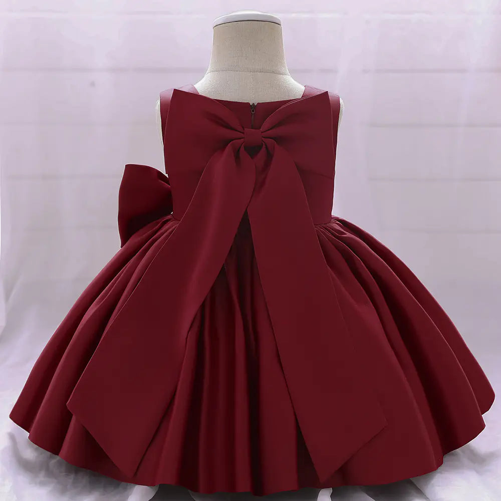 Children’s Big Bow Birthday Dress