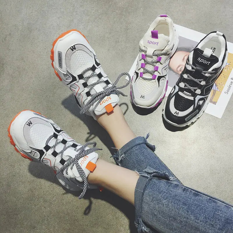 Trendy Women's Winter Sneakers 2020 - Thick Sole Dad Shoes