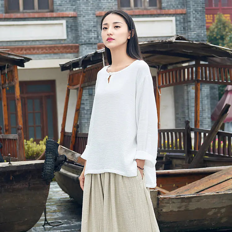 Women's Vintage Long Sleeve Tee