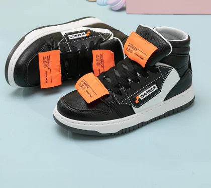 Men's High-Top Canvas Sneakers, Korean Style Casual Shoes