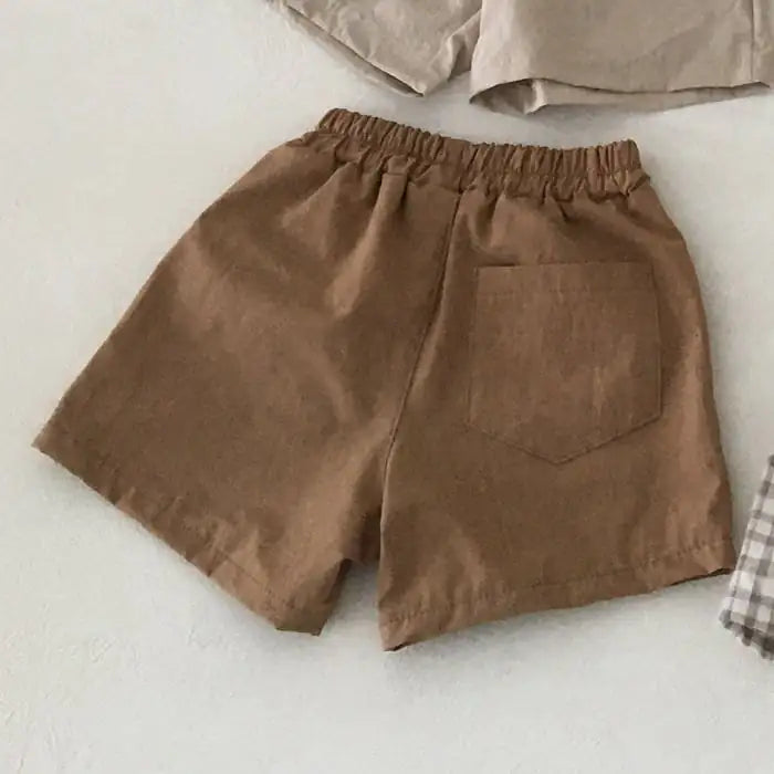 Summer Baby Cotton Linen Casual Shorts - Thin & Comfortable