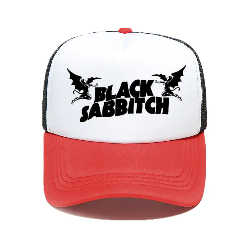 Black Sabbath Mesh Baseball Cap - Heavy Metal Style