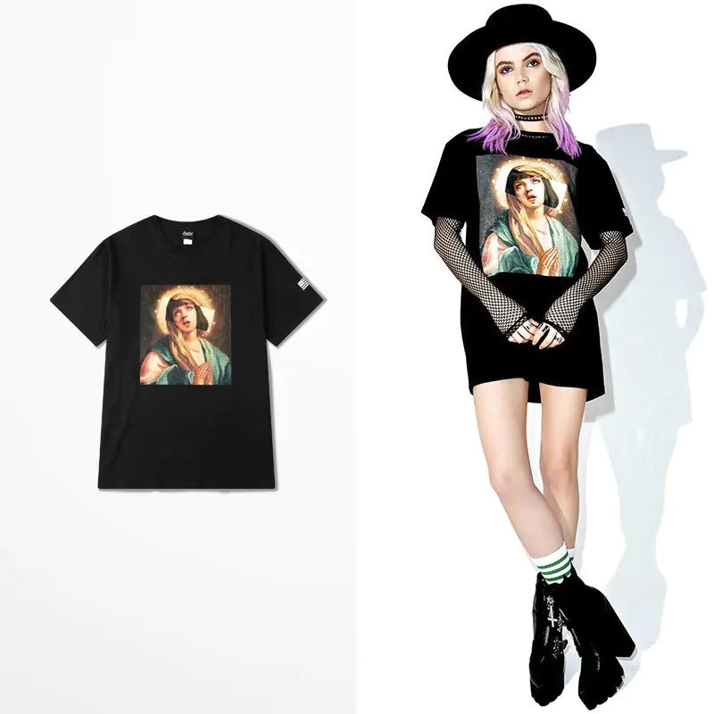 Couple's Short Sleeve T-Shirts (Half Sleeve)
