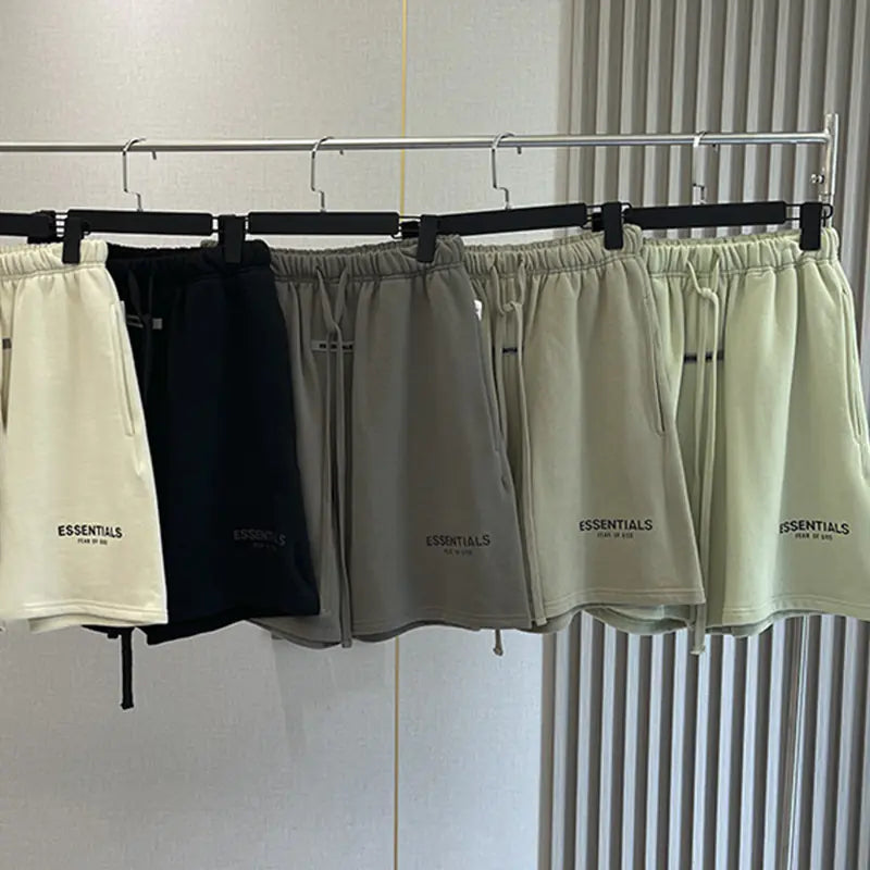 Men's Loose Casual Cropped Drawstring Pants