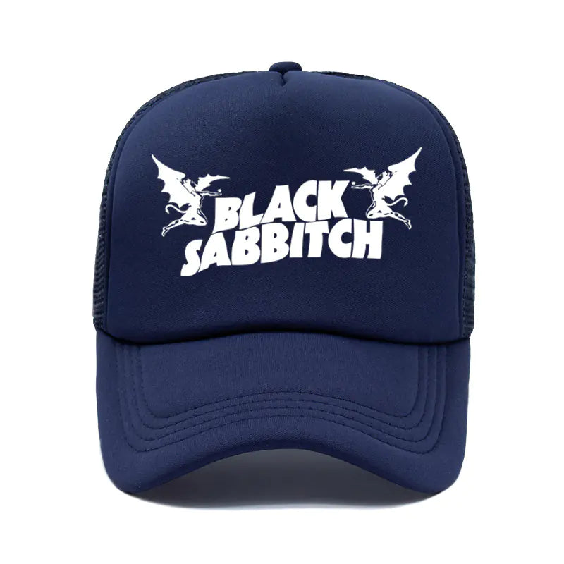 Black Sabbath Mesh Baseball Cap - Heavy Metal Style