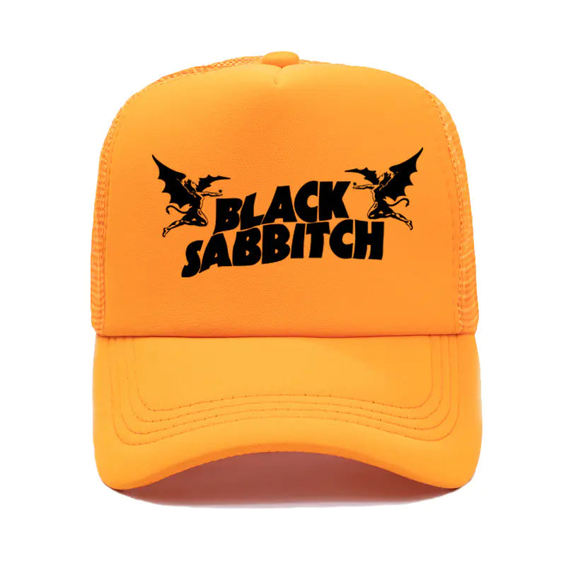 Black Sabbath Mesh Baseball Cap - Heavy Metal Style