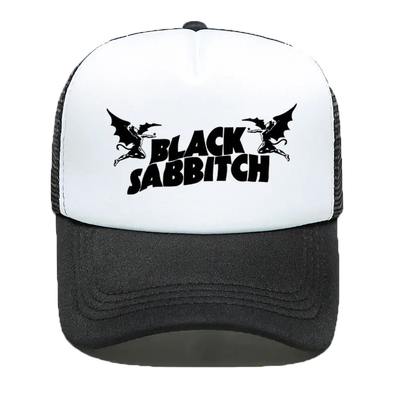 Black Sabbath Mesh Baseball Cap - Heavy Metal Style
