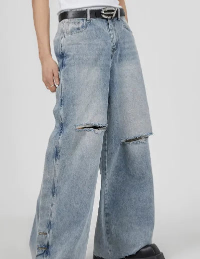 Loose Straight Casual Wide Leg Pants