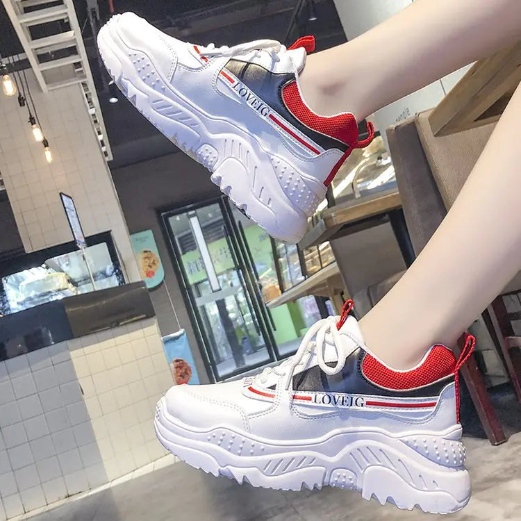 Thick Sole Breathable Dad Sneakers (Sport Style)