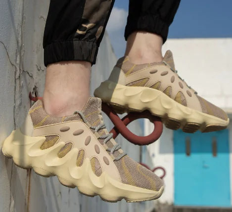Men's Casual Sports Shoes - Stylish Low-Top Sneakers