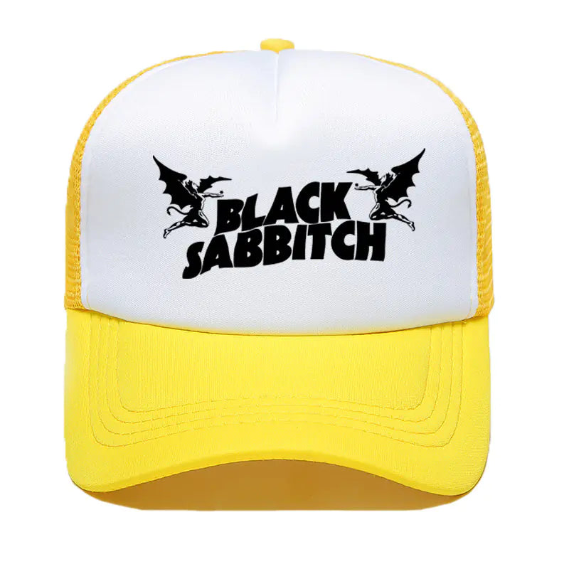 Black Sabbath Mesh Baseball Cap - Heavy Metal Style