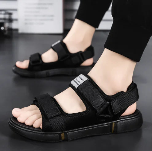 Men's High-Top Canvas Sneakers - Summer Korean Style