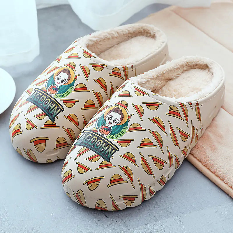 Anime Cartoon Warm Cotton Mop for Home Use