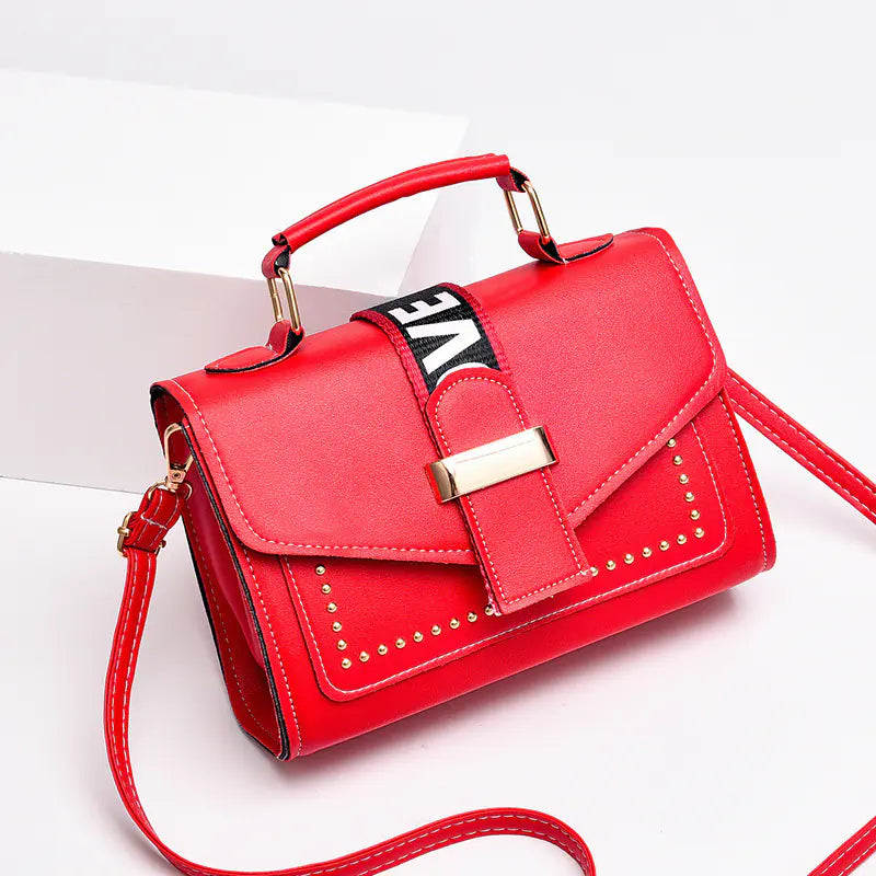 Trendy Korean Small Square Single-Handle Shoulder Bag