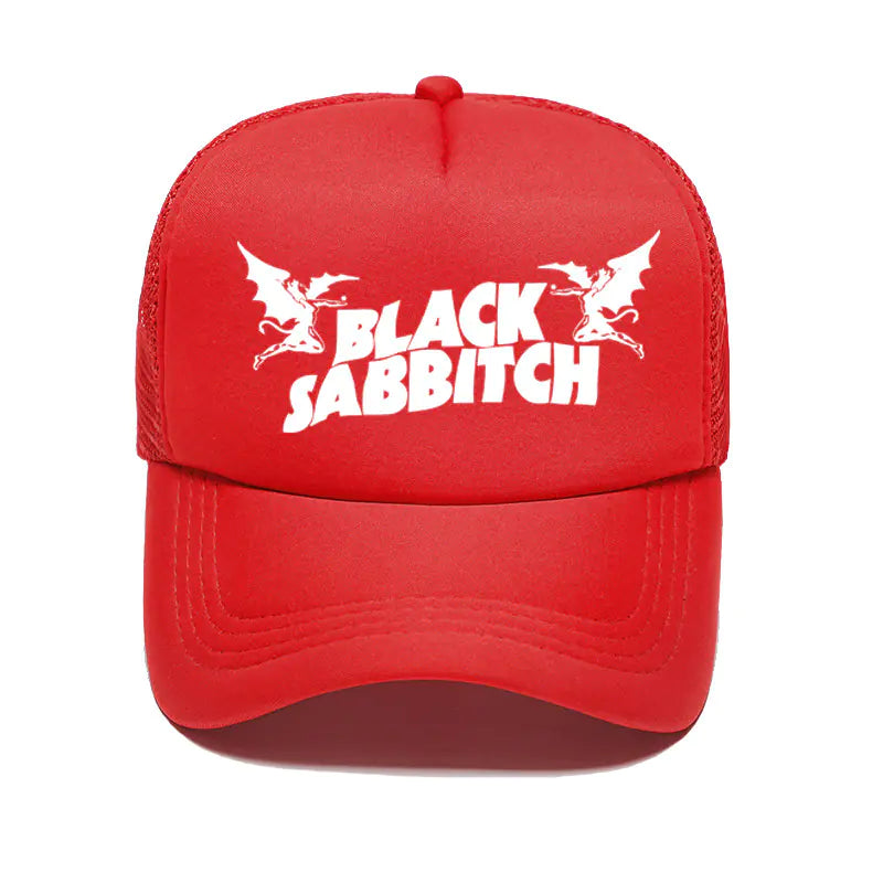 Black Sabbath Mesh Baseball Cap - Heavy Metal Style