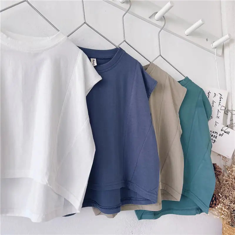 Children's Summer Sleeveless Vest T-Shirt