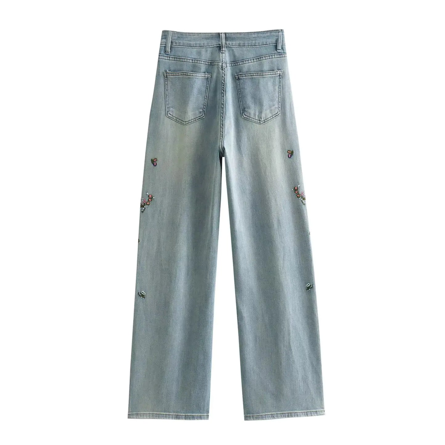 High Street Steel Ball Denim Jeans