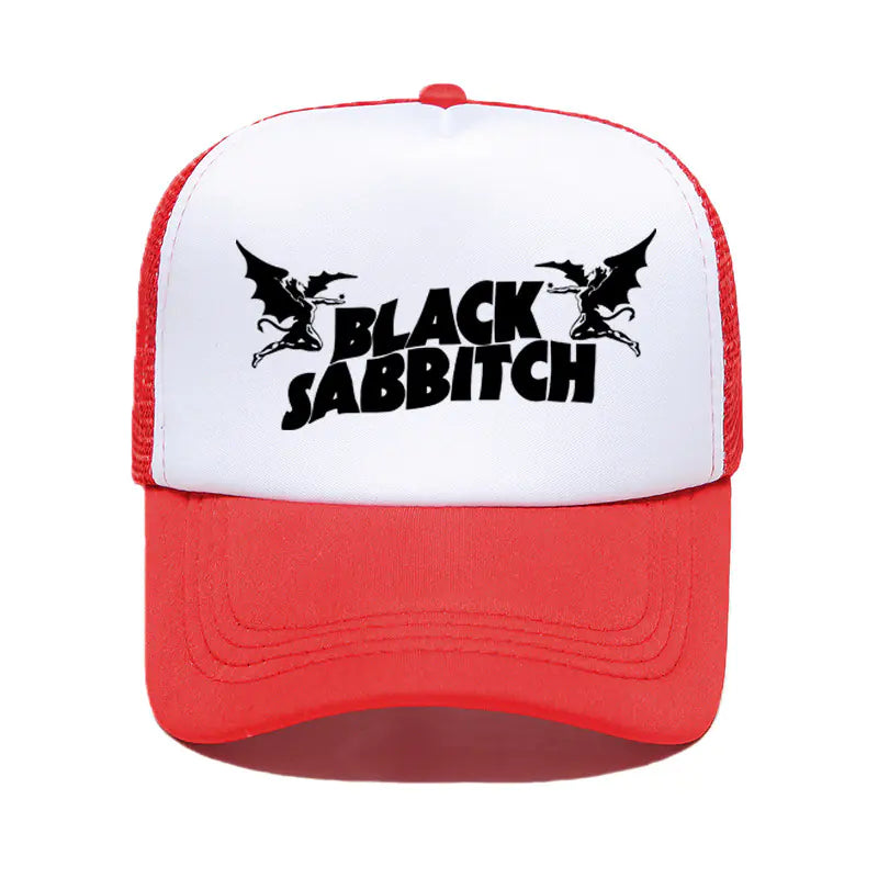 Black Sabbath Mesh Baseball Cap - Heavy Metal Style