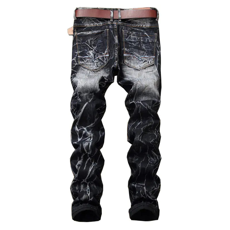 Trendy Slim Fit Men's Jeans - North American Style