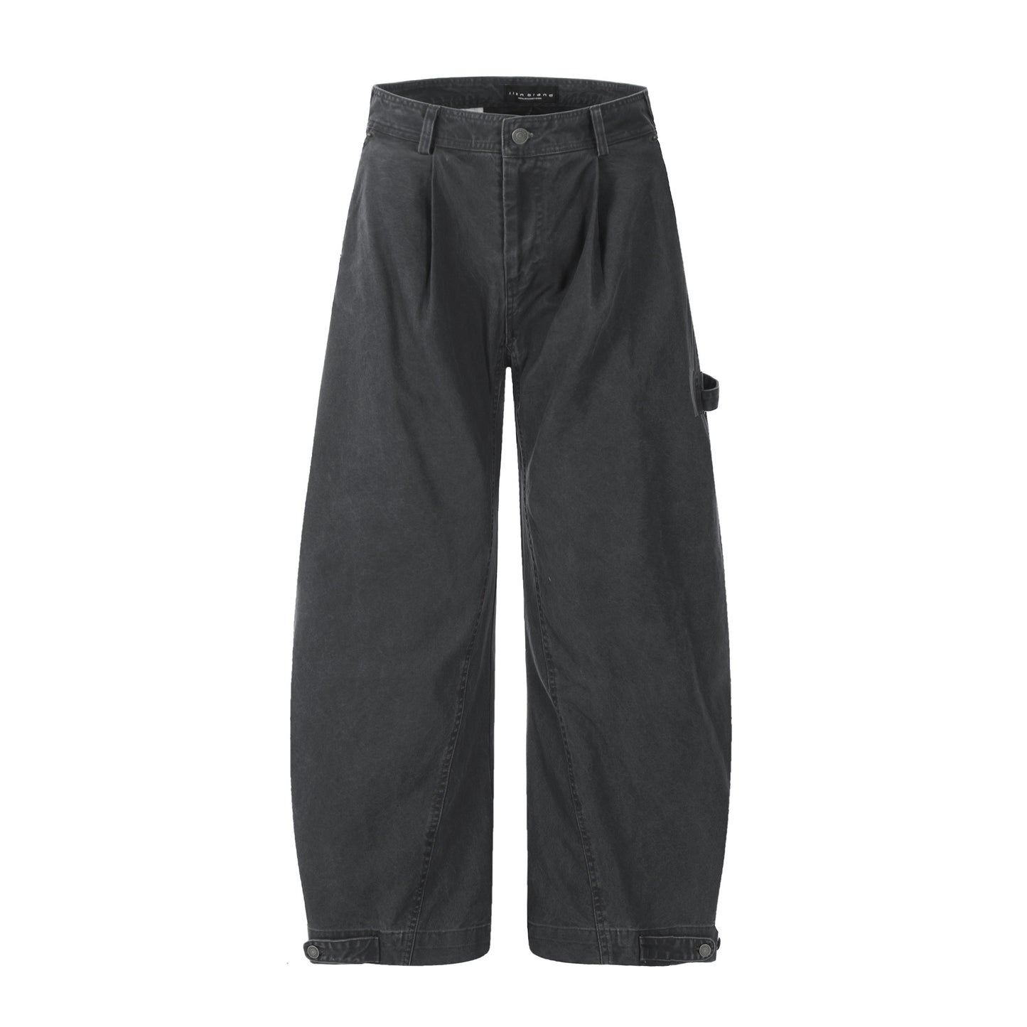 Loose Fit Carpenter Pants for Men and Women Wide Leg Trousers with Casual Simple Design