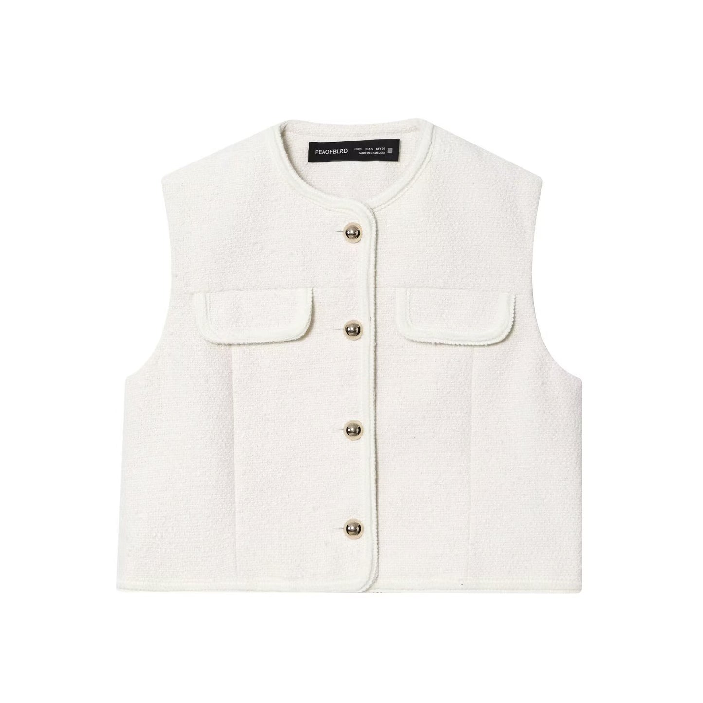 Women's Fashion Fleece Vest + Skirt Set