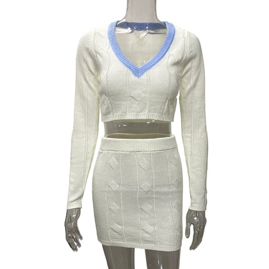 Women's High Waist Pencil Skirt Set