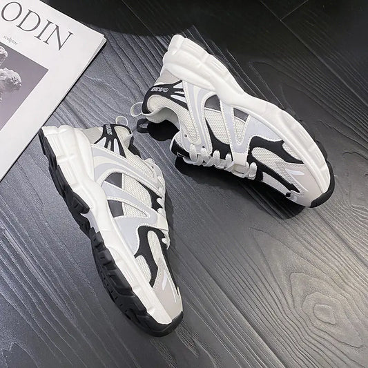 Breathable Dad Sneakers for Women - Thick Sole Style