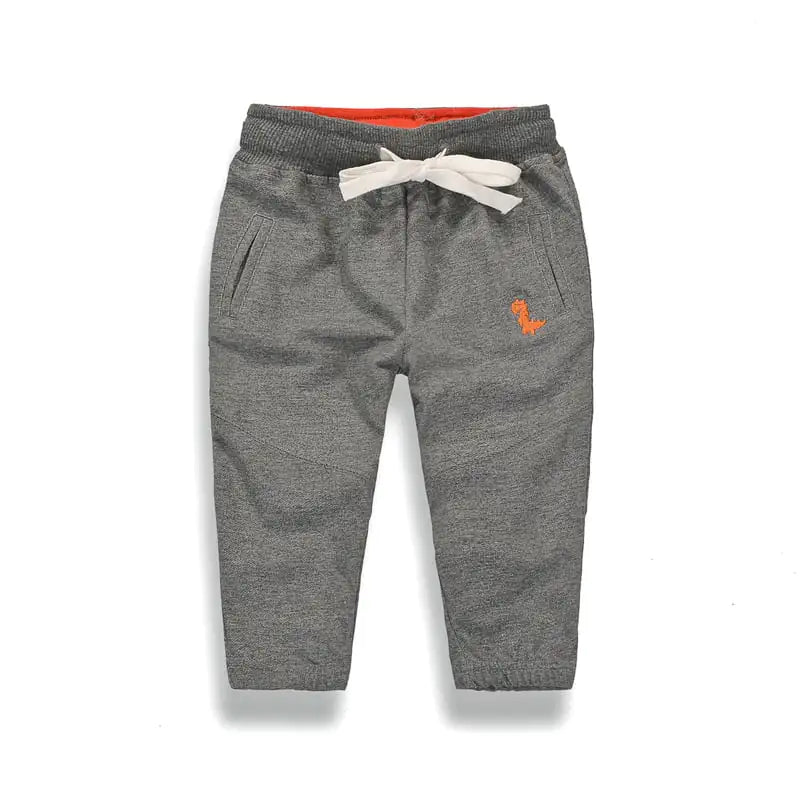 Children's Dinosaur Lace-Up Sweatpants