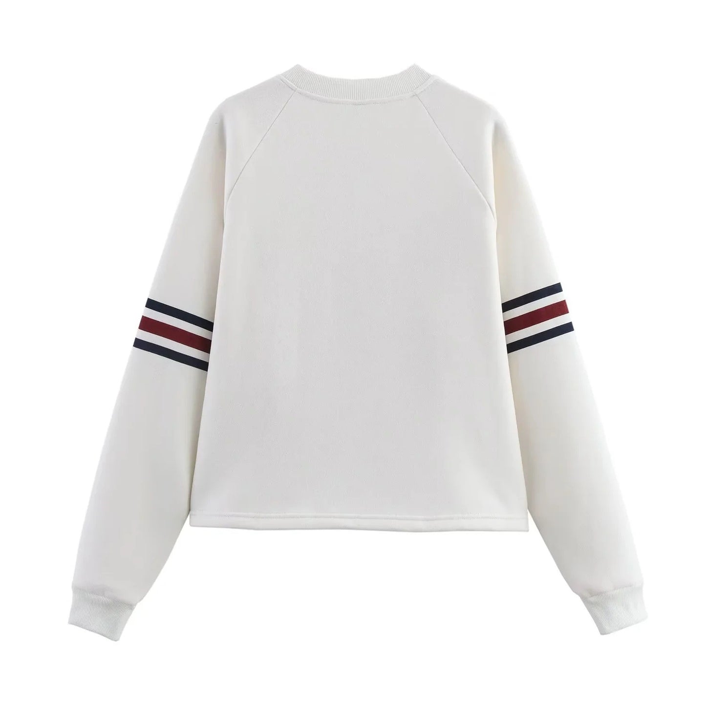 Women's Digital and Striped Belt Decorated Hoodie + Digital Long Pants Set