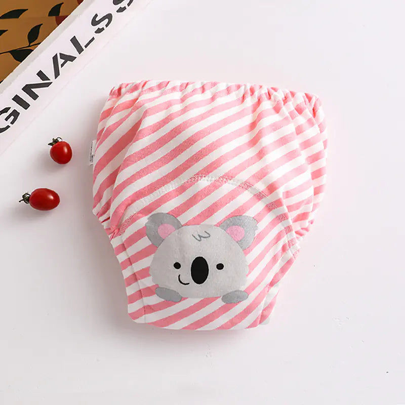 Cotton Pocket Baby Learning Pull-Up Diaper Pants