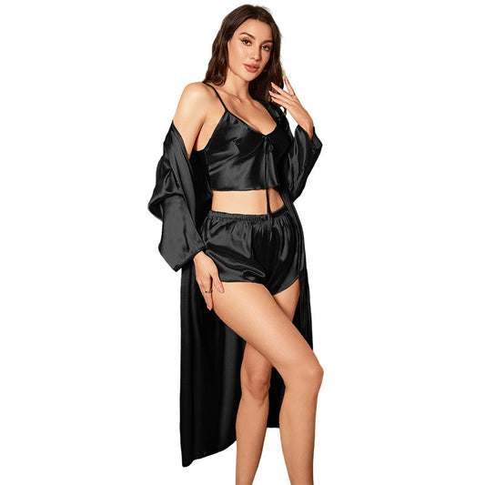 Sexy Women's Homewear Set - Strap Top