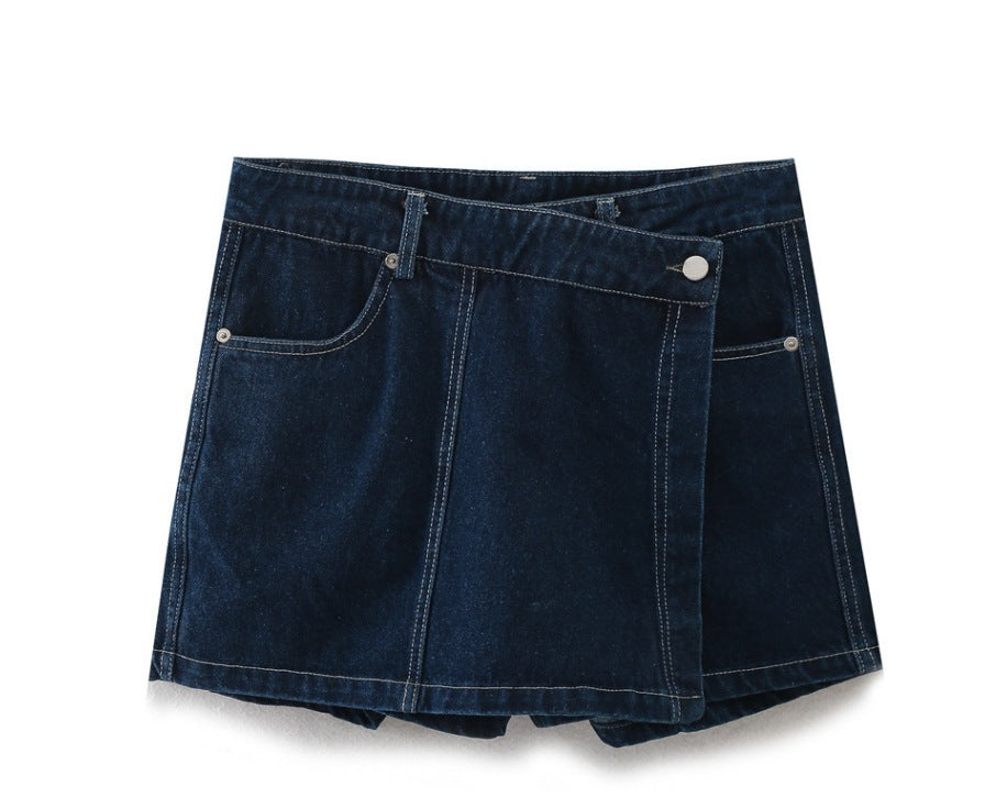 Short Denim Shirt for Women