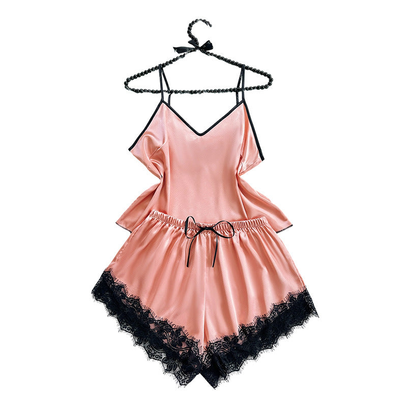 Lace pajama set