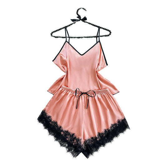 Lace pajama set