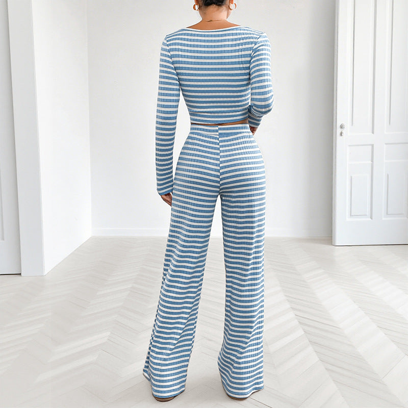 Short Home Leisure Two-Piece Set