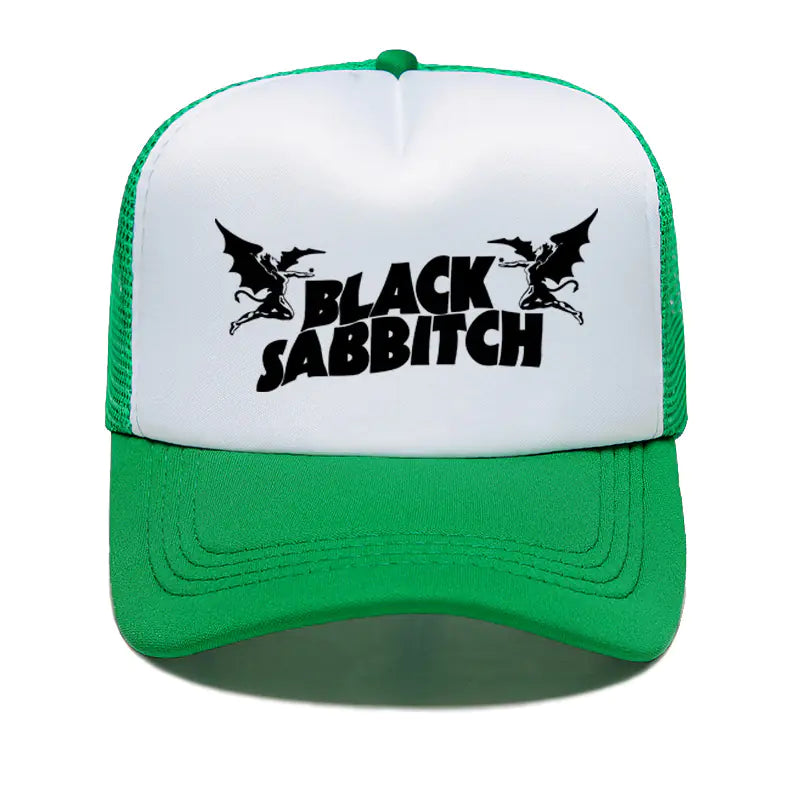 Black Sabbath Mesh Baseball Cap - Heavy Metal Style