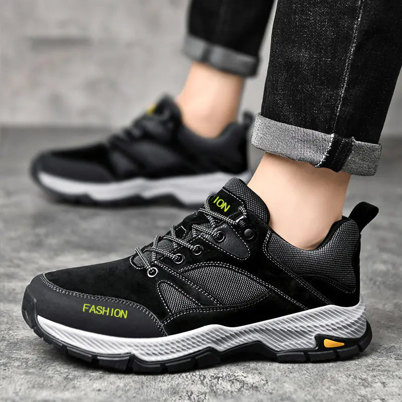 Men's Fashionable Outdoor Hiking Platform Shoes