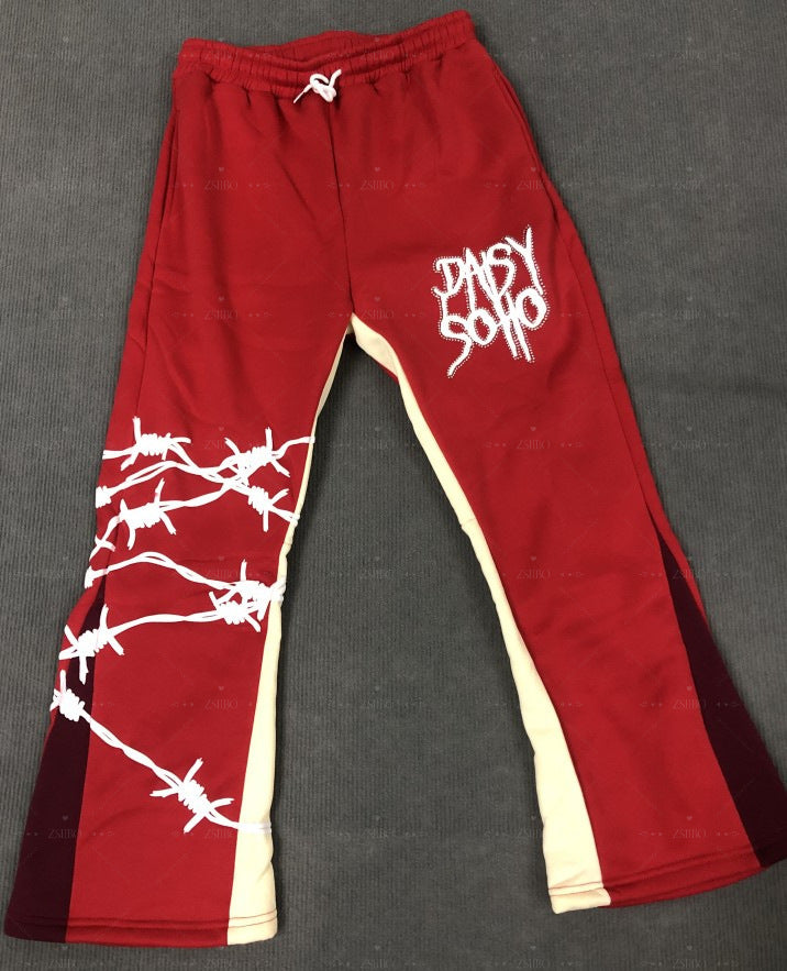 Casual Street Letter Print Full Zip Hoodie Jacket