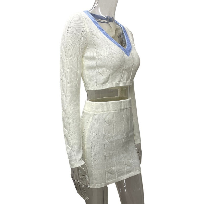 Women's High Waist Pencil Skirt Set