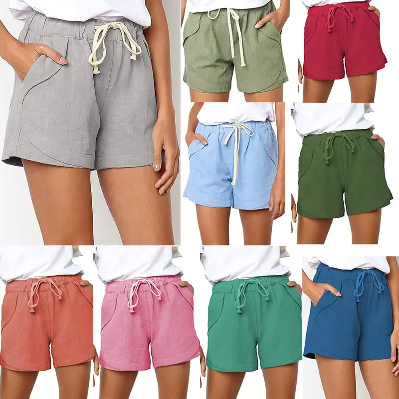 Casual Tencel High Waist Loose Wide Leg Pants for Women
