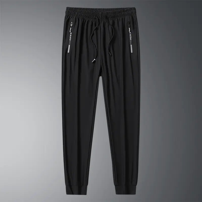 Men's Summer Sports Pants - Quick-Dry Ice Silk Trousers