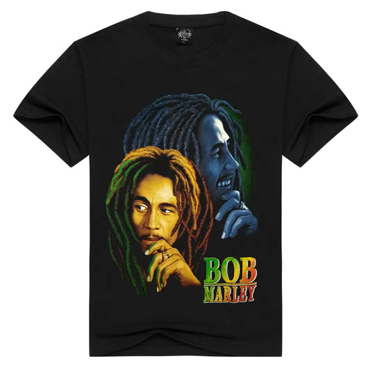 3D Short Sleeve Rock Band T-Shirt for Men