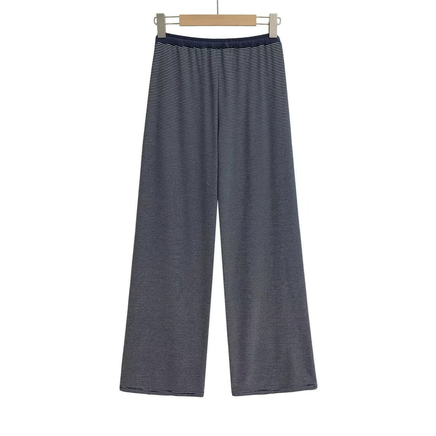 Women's Striped Short Camisole + Long Pants Set